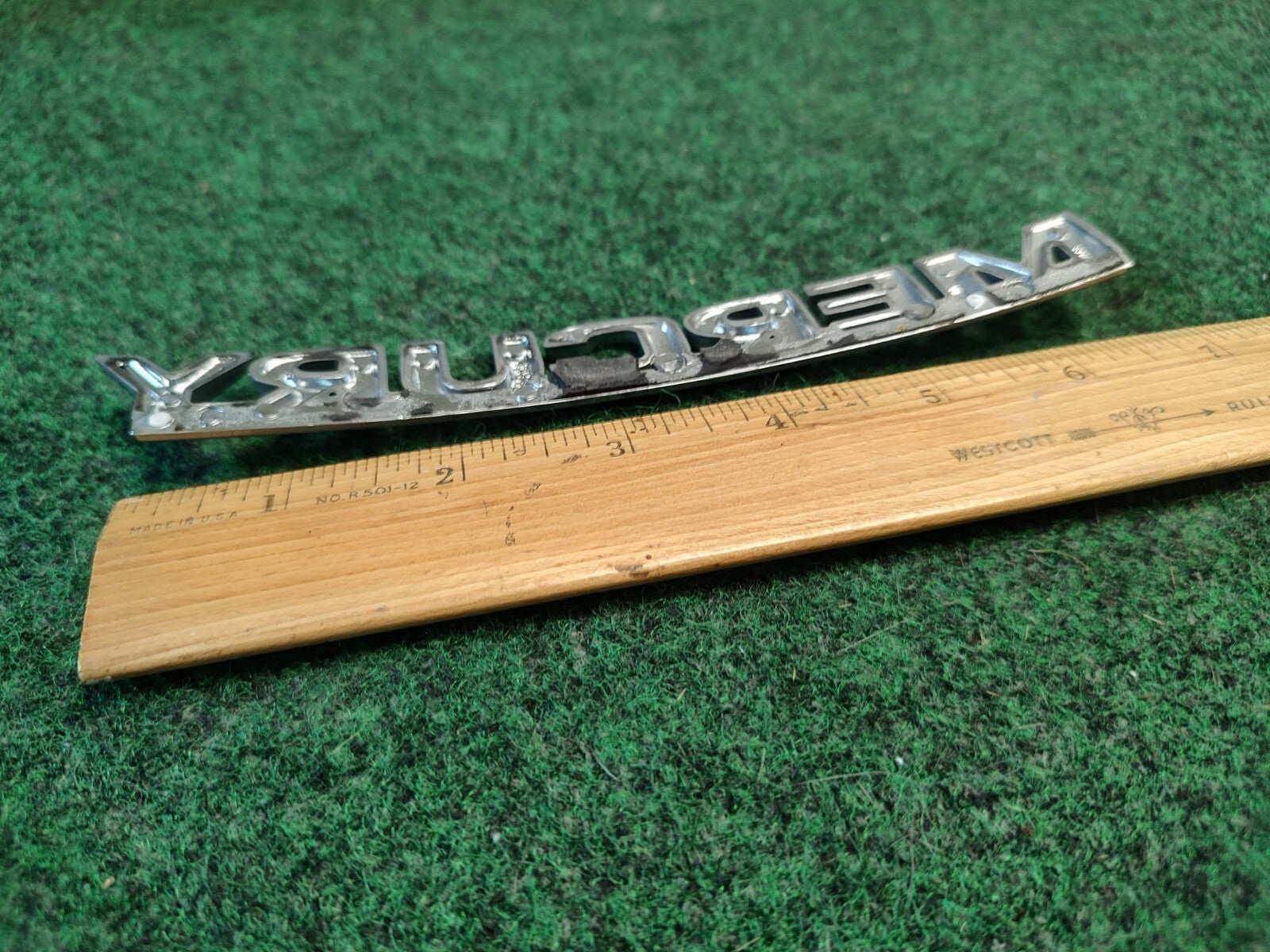 2000 2001 2002 2003 Mercury Sable Rear Nameplate Badge Emblem YF42-16702 OEM 2S8