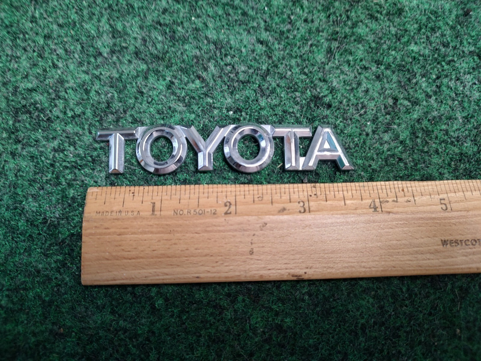 Toyota Corolla Rear Trunk Script Emblem Badge Nameplate OEM 2S4