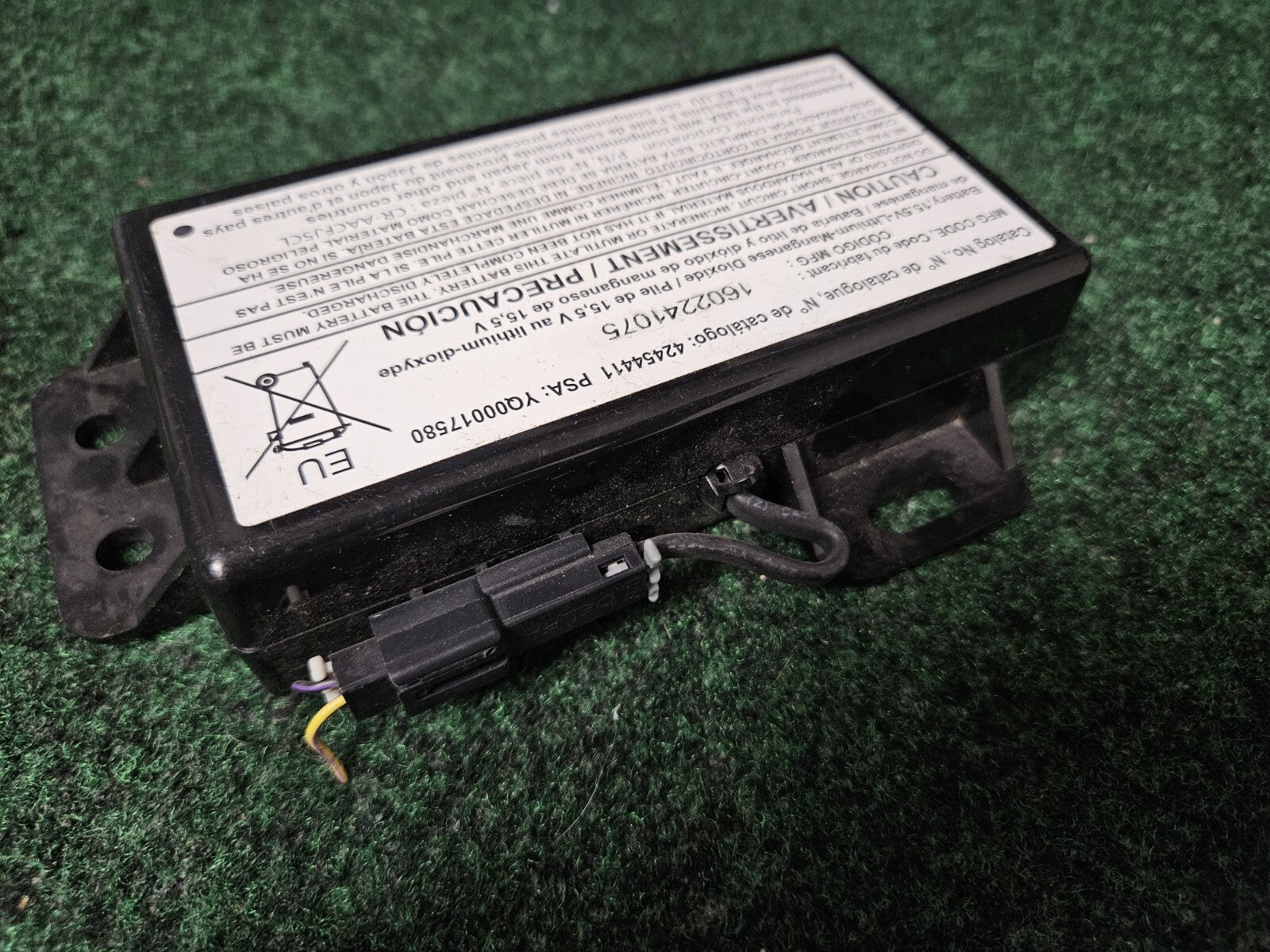 2015 - 2019 CHEVY CORVETTE OEM ONSTAR BATTERY BACKUP CONTROL MODULE 42454411 5L9