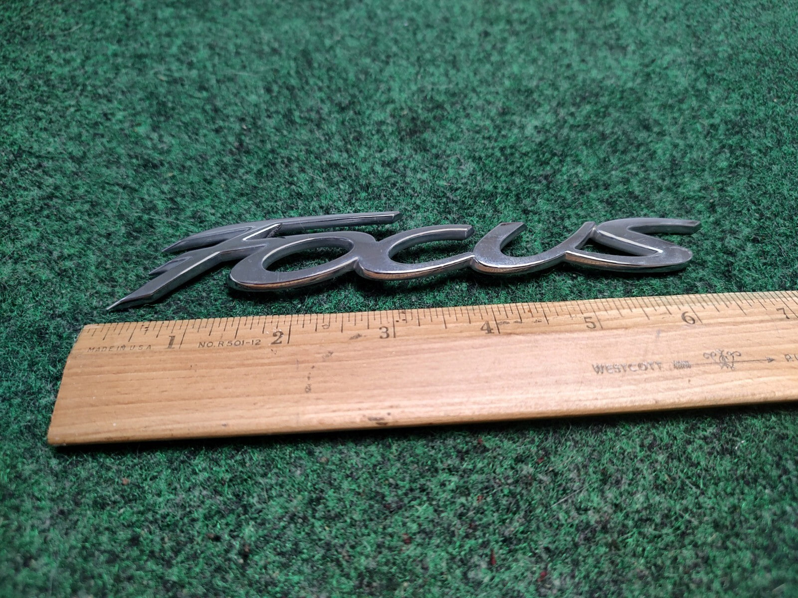 2012-18 Ford Focus Emblem Rear Trunk Chrome Badge Nameplate Logo Letter Name 1S2