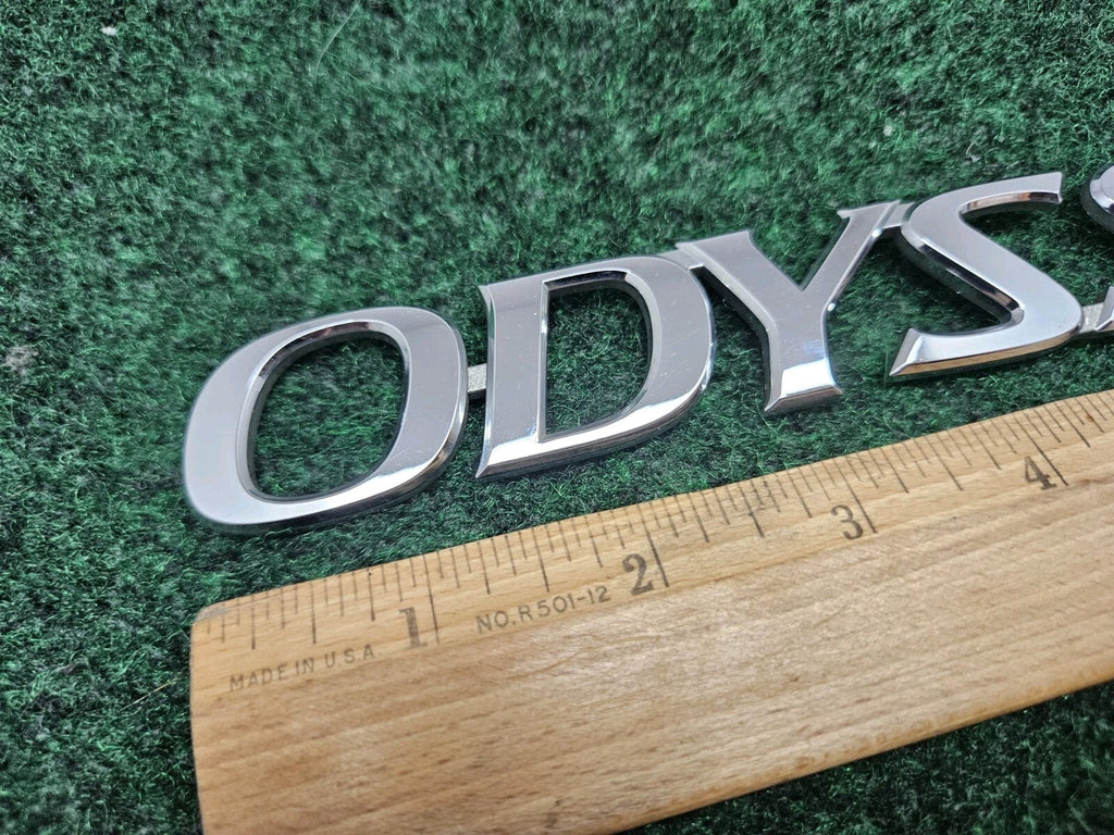 2005-10 HONDA ODYSSEY REAR GATE LID EMBLEM LOGO BADGE SYMBOL CHROME LETTERS GL1