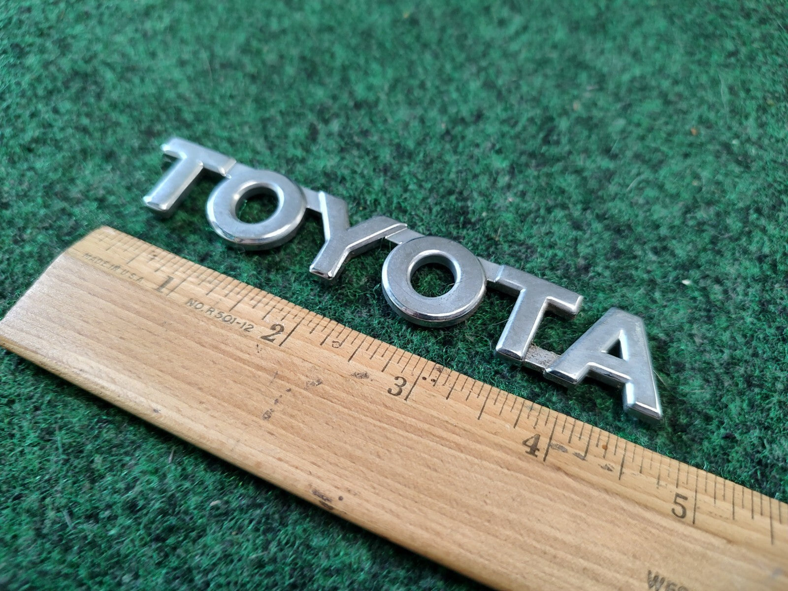 2003-2008 Toyota Matrix Liftgate Emblem Logo OEM 75441-02070 Trunk Rear 1S5