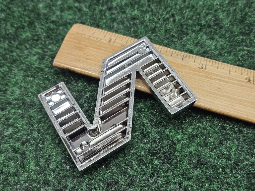 OEM "N" 3D Chrome Individual Letter Lettering Emblem Badge Logo Nameplate N 2S2