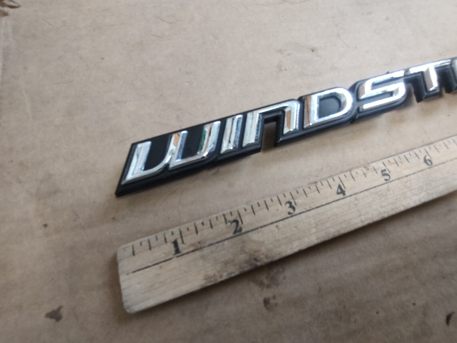 1995 1996 1997 Ford Windstar GL Rear Hatch Emblem Badge Logo F58B-1643156-FA DL1