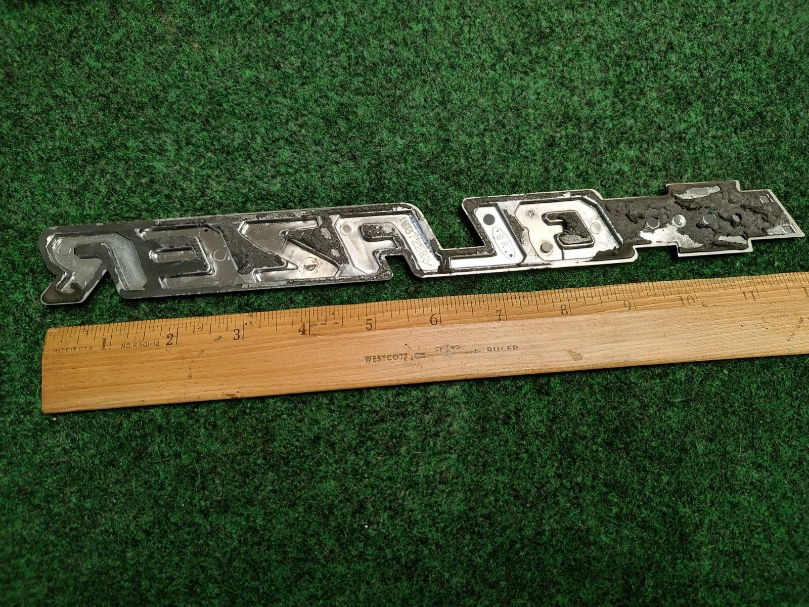 1995-2005 Chevy  Blazer Chrome 12" Tailgate Emblem Badge Logo Name 15672283 2S3