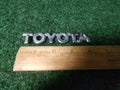 Toyota Rear Trunk Lid Emblem About 4.25'' Chrome OEM 4L7