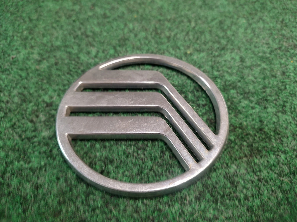 Mercury Chrome 4.125" Rear Emblem Badge Logo Nameplate Name F67B-7843156-AA 3S7