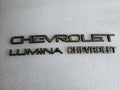(3) Chevy OEM Classic Rear Trunk Emblem Badge Logo Nameplate Name Insignia VNTG
