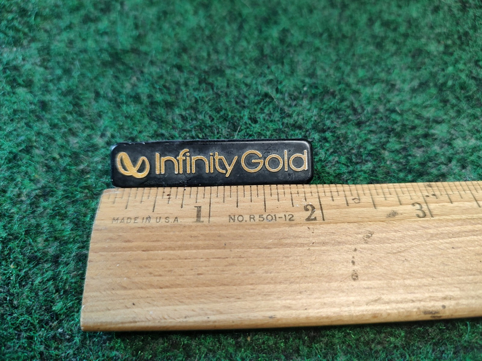 Infinity Gold Speaker Badge Emblem Logo Name Plate 4S1