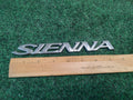 07 08 09 10 TOYOTA SIENNA  REAR LID GATE CHROME EMBLEM LOGO BADGE SIGN OEM 3S8