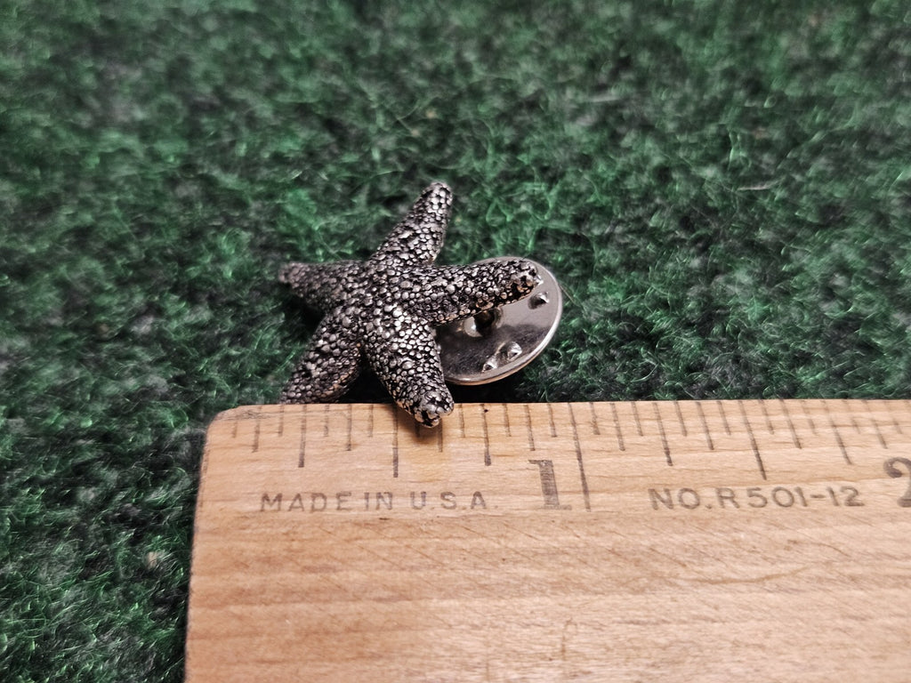 Star Starfish Lapel Pin Brooch