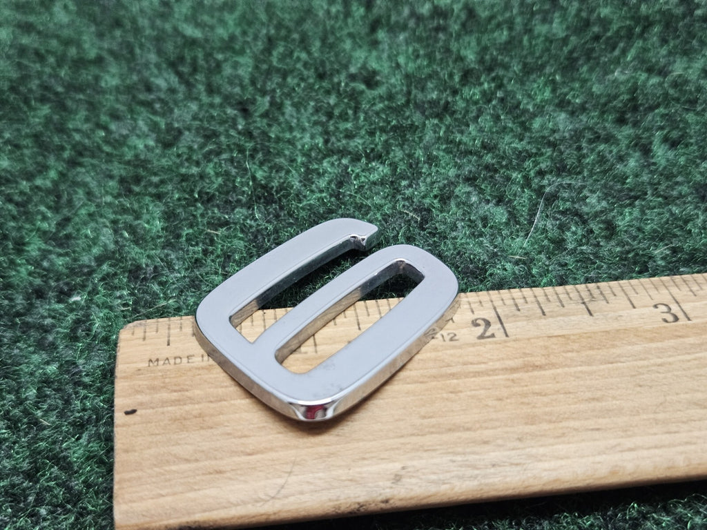 Volvo OEM S60 "6" Chrome Number Individual Letter Emblem Badge Logo Name 7S7