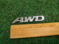 AWD Logo Chrome Emblem Badge Sign Logo Trim Name Plate OEM 2S8