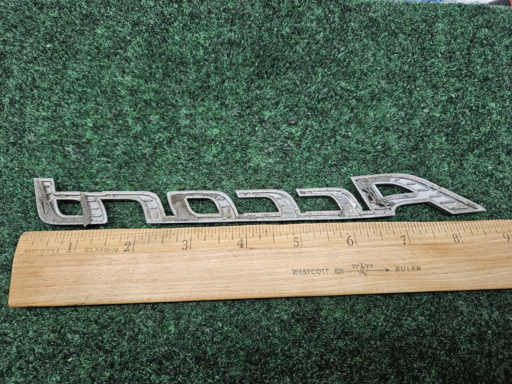 HONDA ACCORD REAR EMBLEM LOGO BADGE SYMBOL CHROME Nameplate LETTER GL1