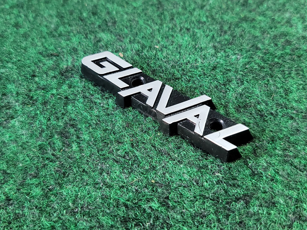 Glaval Armrest Emblem Name Plate Badge Logo OEM Genuine 1M1
