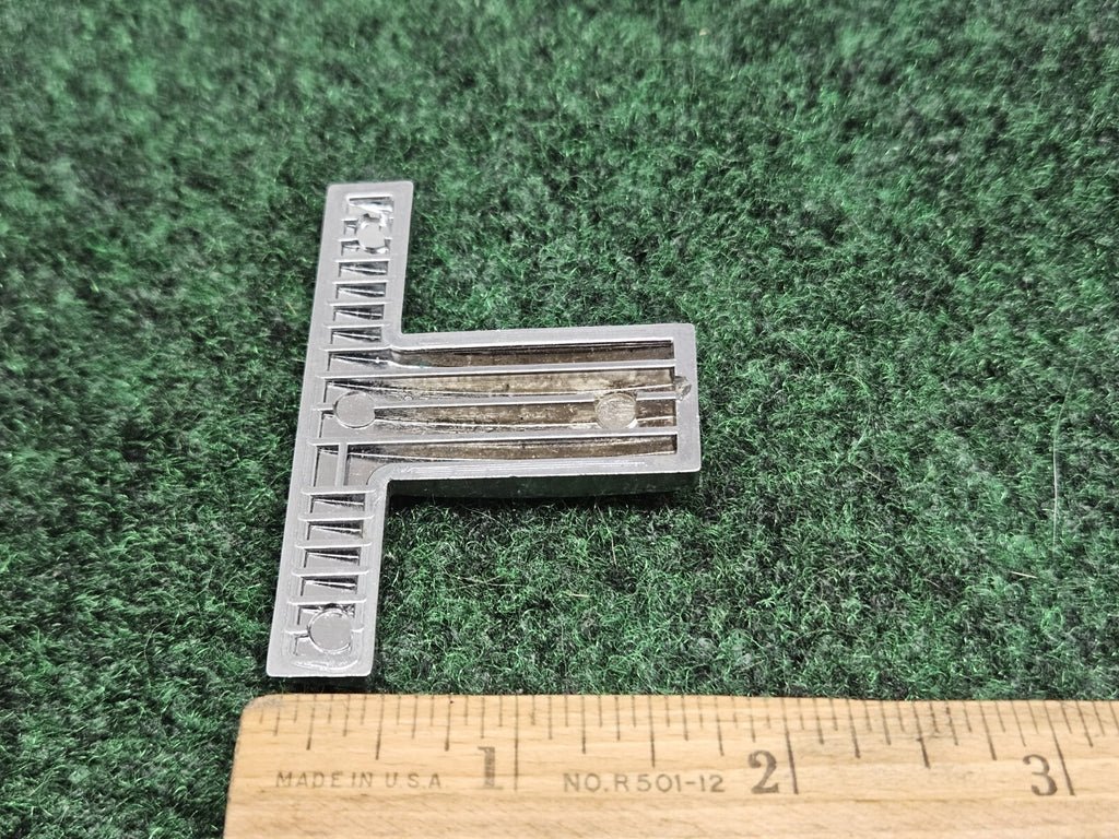 T 2004-2015 Nissan Titan Rear Tailgate Emblem Badge Letter "T" OEM 7S6