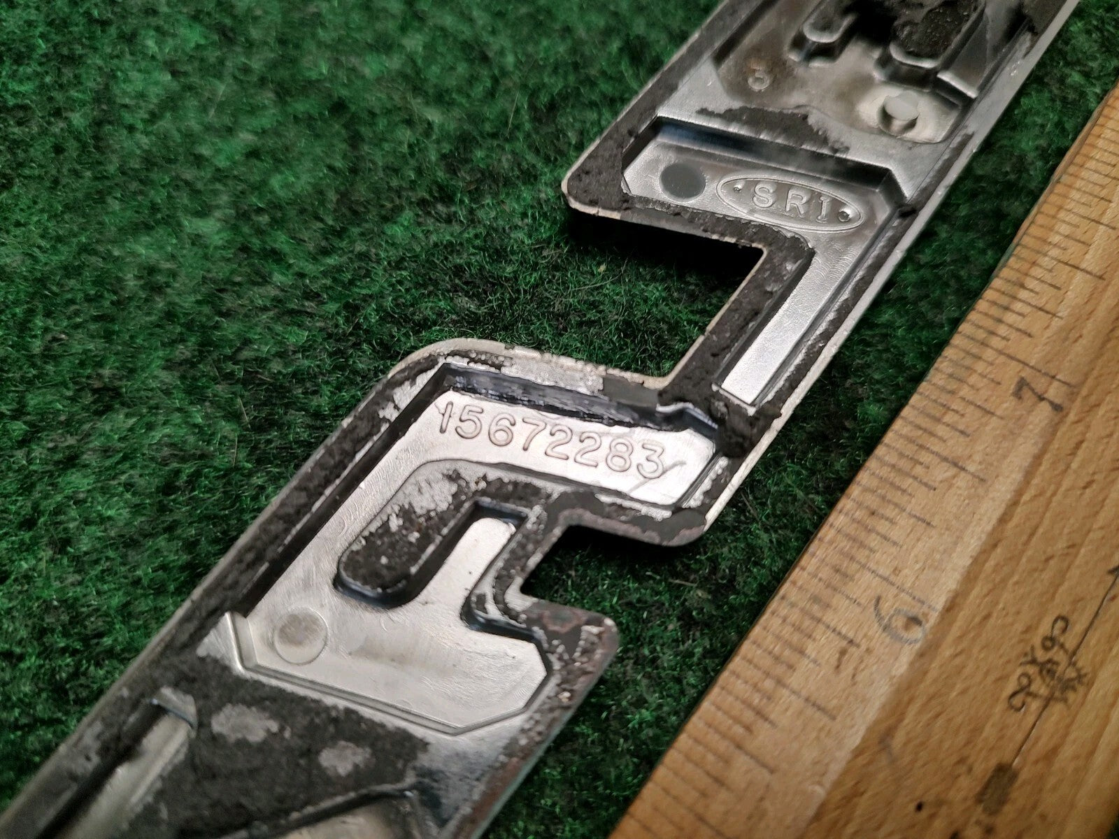 1995-2005 Chevy  Blazer Chrome 12" Tailgate Emblem Badge Logo Name 15672283 2S3
