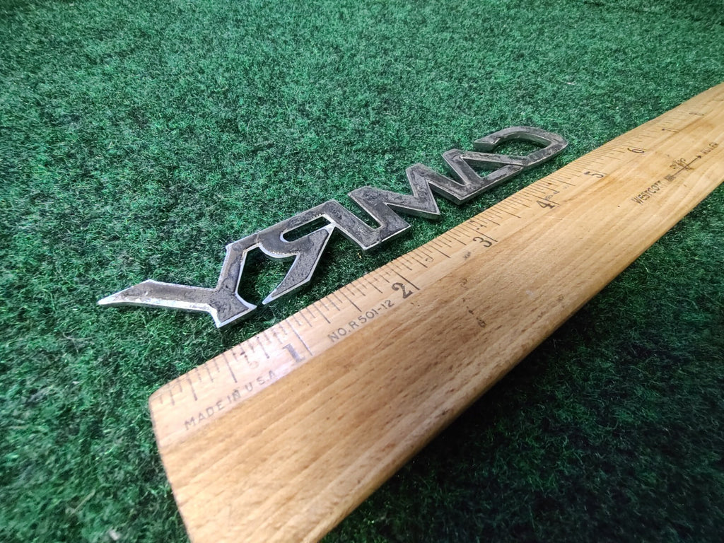 02 03 04 05 06 Toyota Camry Emblem Badge Letters Logo Trunk Rear Chrome OEM 5S6