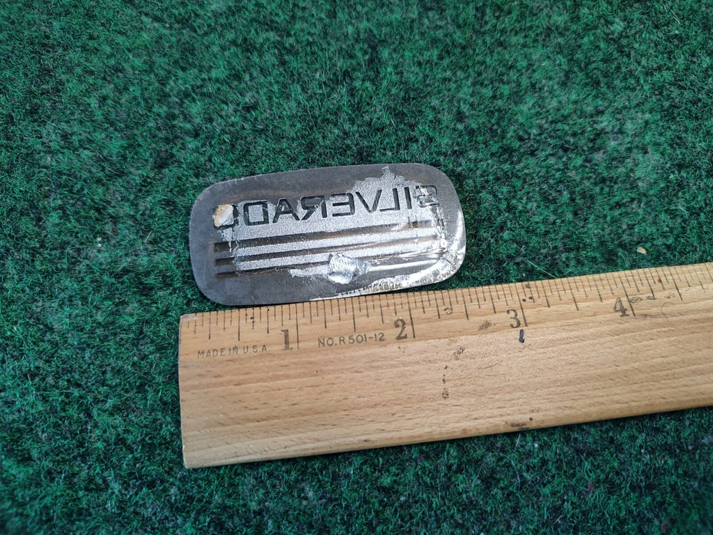 1990s SILVERADO Plastic Roof Panel Emblem OEM NAME PLATE 3S7