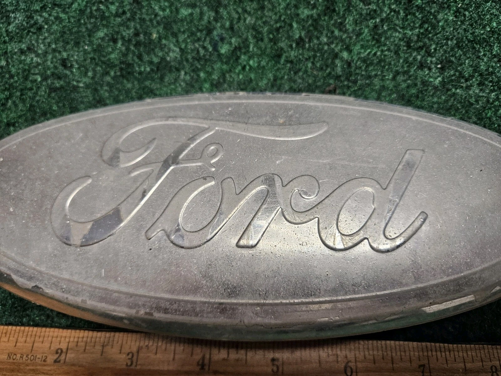 Ford Front Grille Emblem OEM 4L34-15402A16-AB 4L34-15402A16-BA Oval Badge 9" CL4