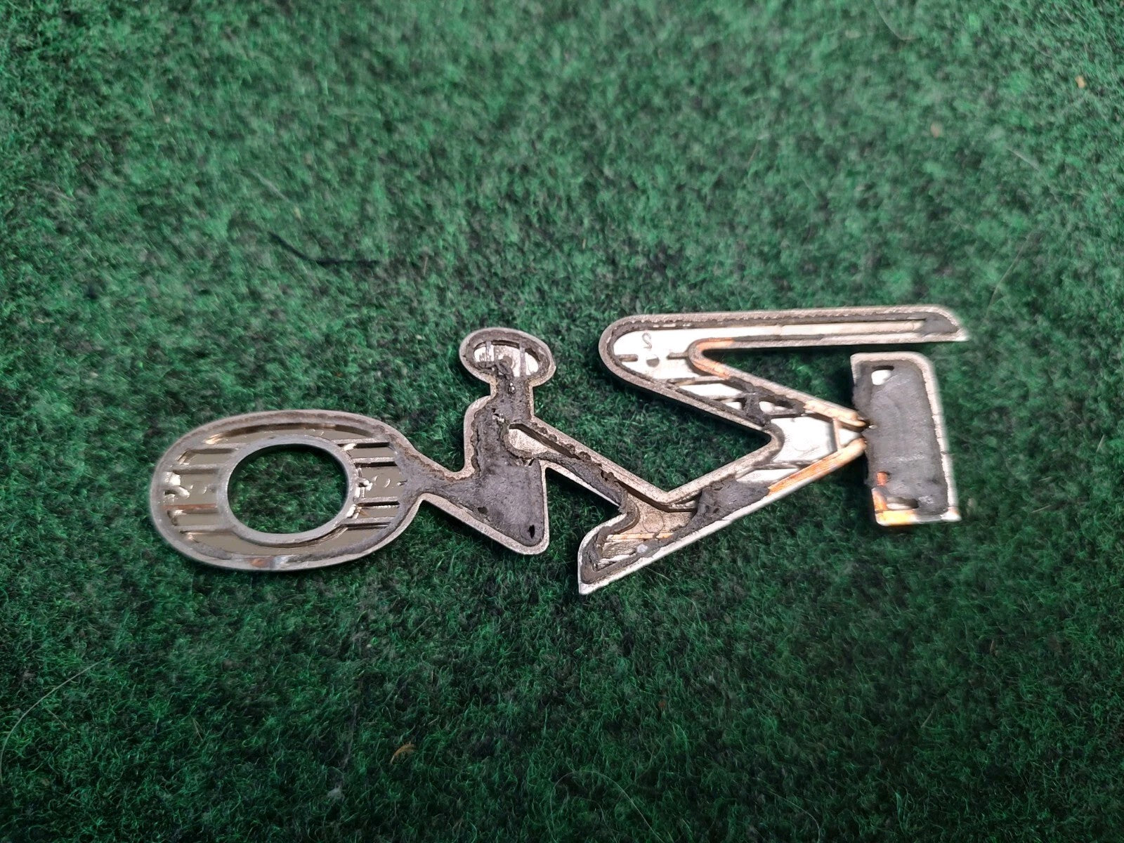 2006-2011 KIA RIO REAR TRUNK LID CHROME EMBLEM LOGO BADGE 1S3