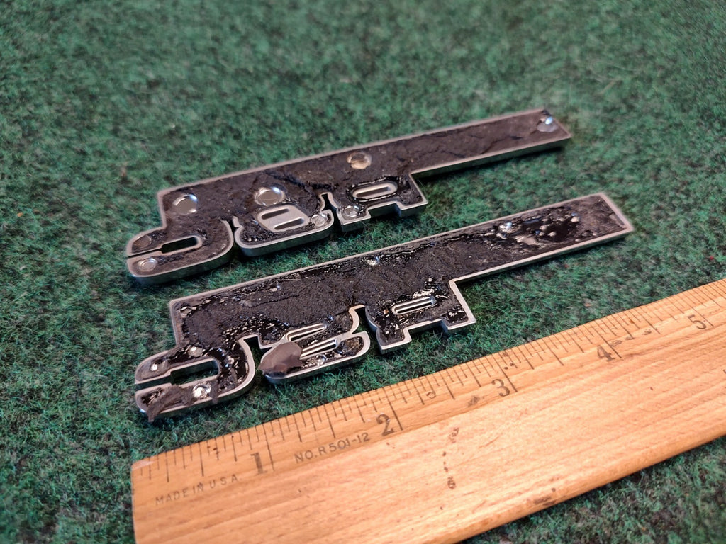 (2) Ford Expedtion Explorer Rear Chrome ADVANCE TRAC RSC NAMEPLATE Emblem 3S1