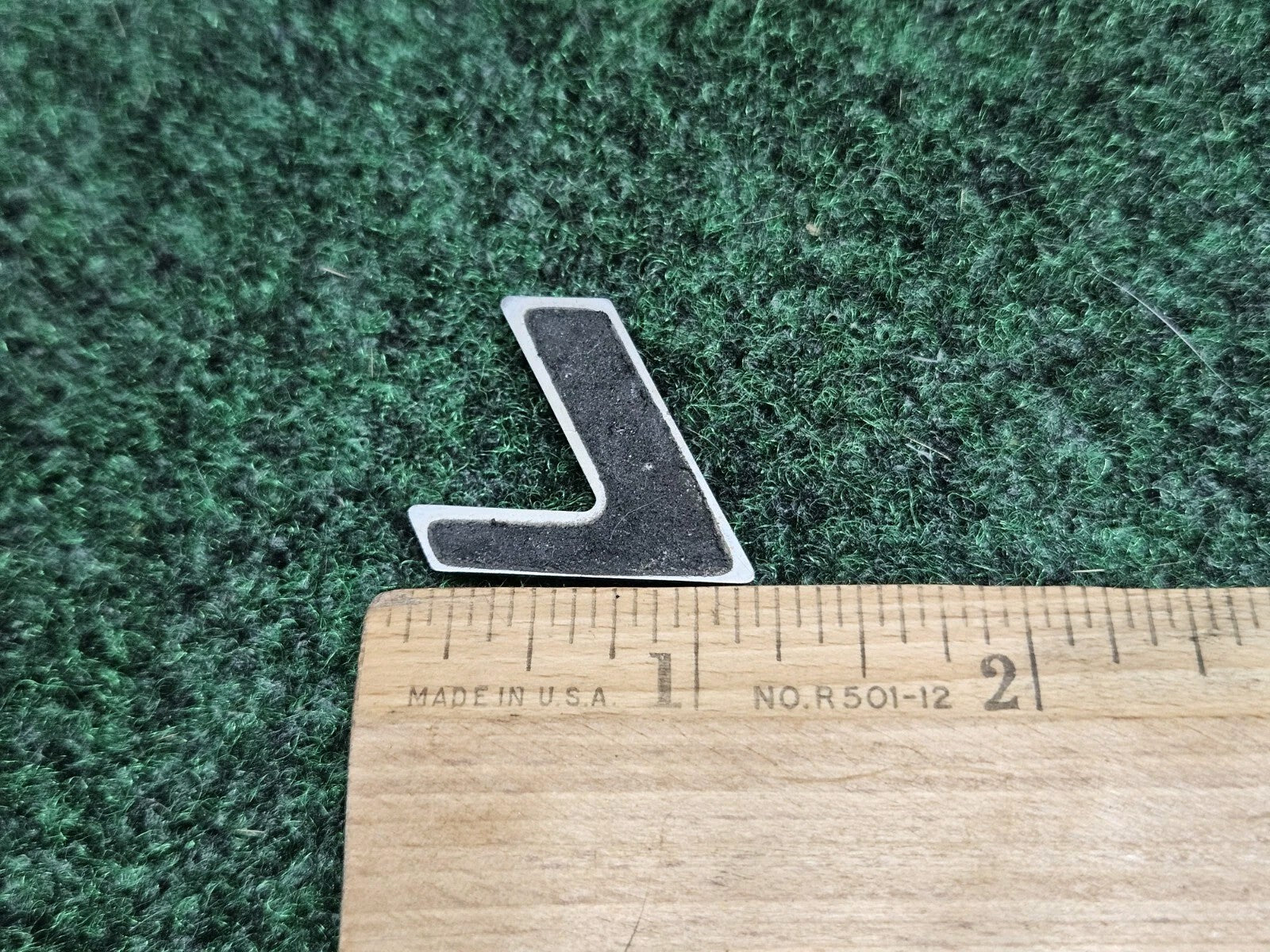 OEM "L" Chrome Individual Letter Lettering Emblem Badge Logo 3D Nameplate 7S7