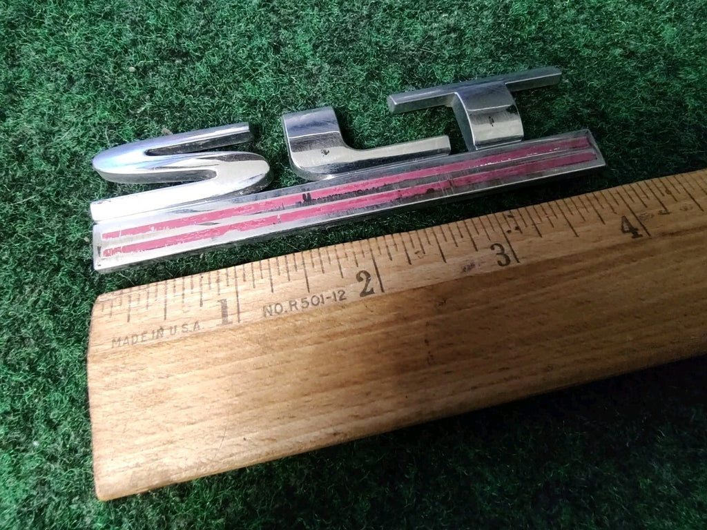 Dodge OEM Dakota Durango Ram SLT Chrome Emblem Badge Logo Name Plate 3S6