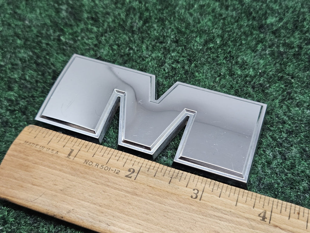 Dodge OEM 2009-2018 Ram "M" Door Letter Emblem Badge Logo Nameplate 3D 7S9