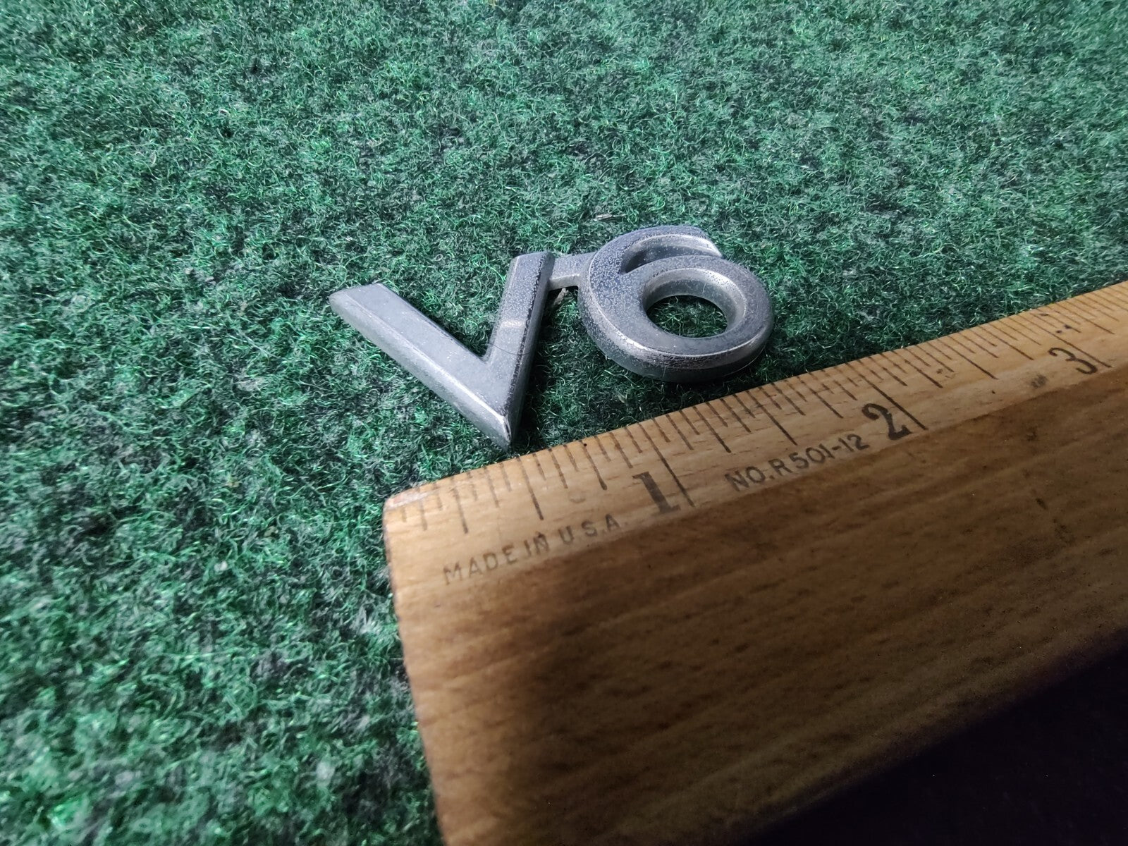 1992 - 1996 Toyota Camry V6 Emblem Logo Letters Badge Trunk Rear Chrome OEM 5S4