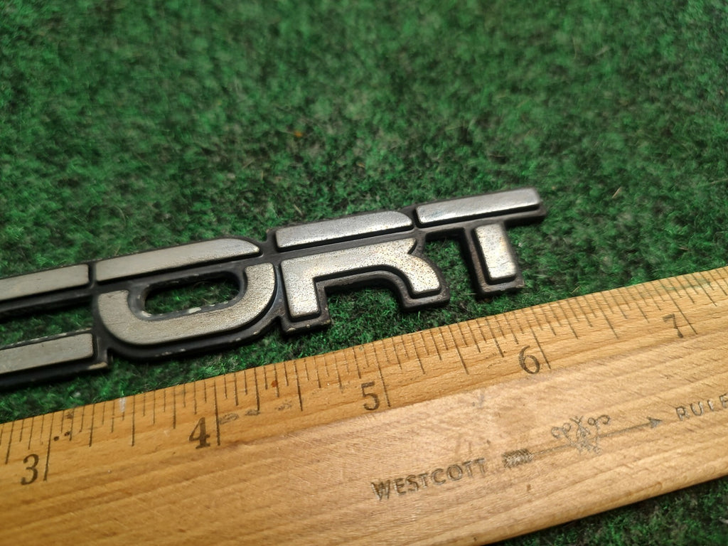 Original 1982-1986 Ford Escort Trunk Lid Emblem-Badge Nameplate Oem 1L4