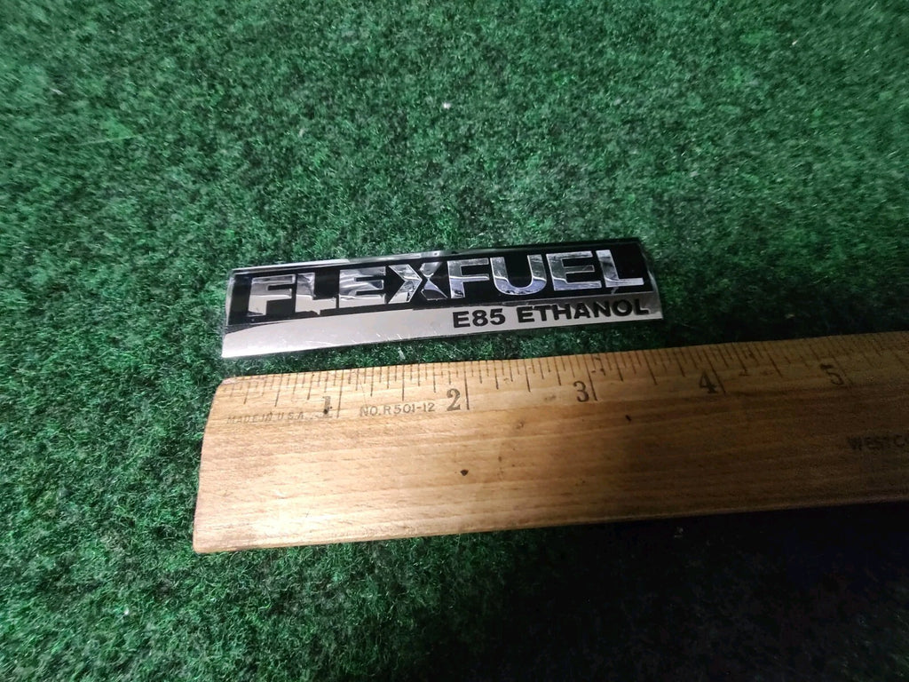 Chevy Flex Fuel E85 Ethanol Emblem Badge Decal Chevrolet OEM 15910899 1S3
