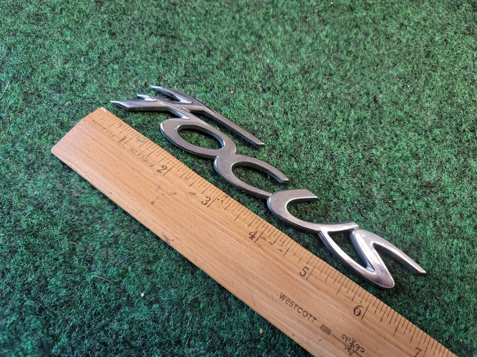 2012-18 Ford Focus Emblem Rear Trunk Chrome Badge Nameplate Logo Letter Name 1M6