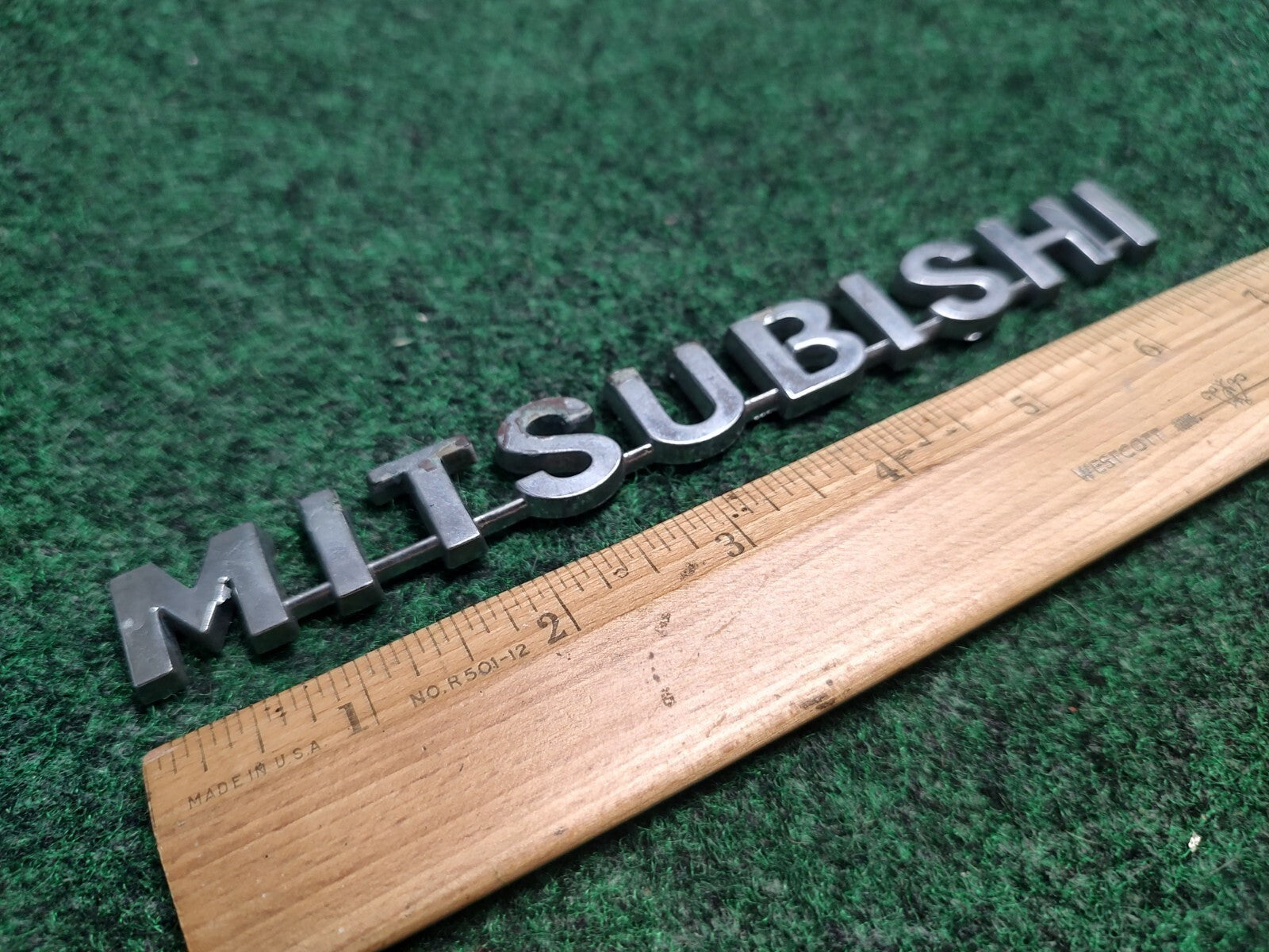 1999-2003 Mitsubishi Galant Trunk Chrome Emblem MR416608 OEM 2S9