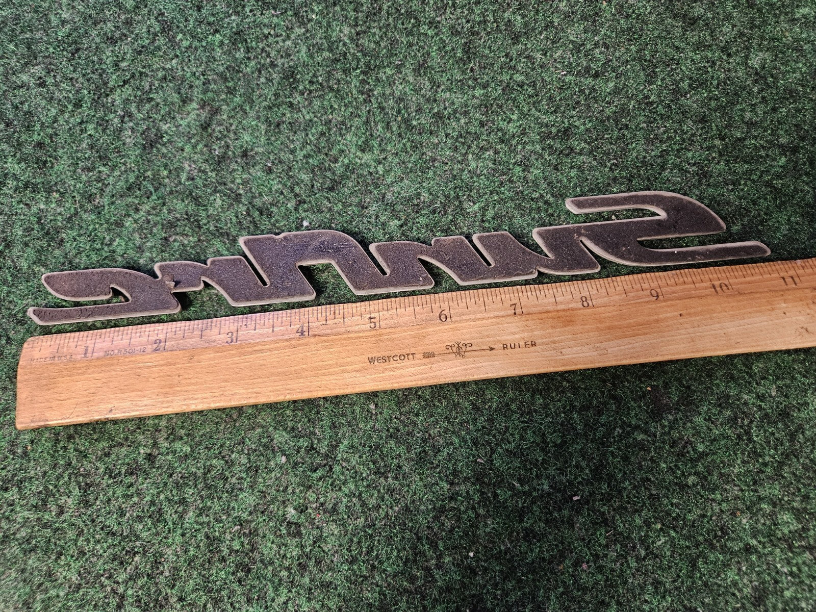 1998-2004 Pontiac Sunfire White Emblem Badge Logo Nameplate Name Plate 4M9