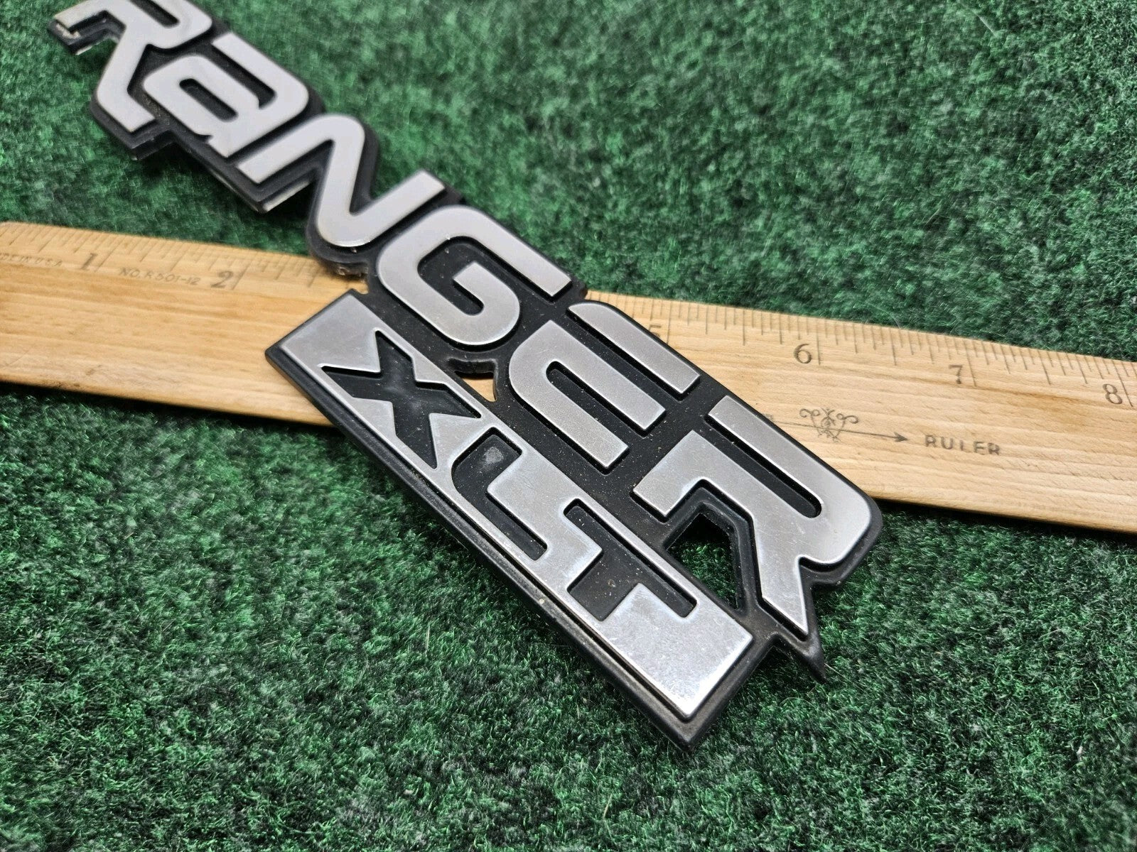 Ford 1993-2005 Ranger XLT Chrome Fender Emblem Badge Nameplate F67B16B114BA 7S8