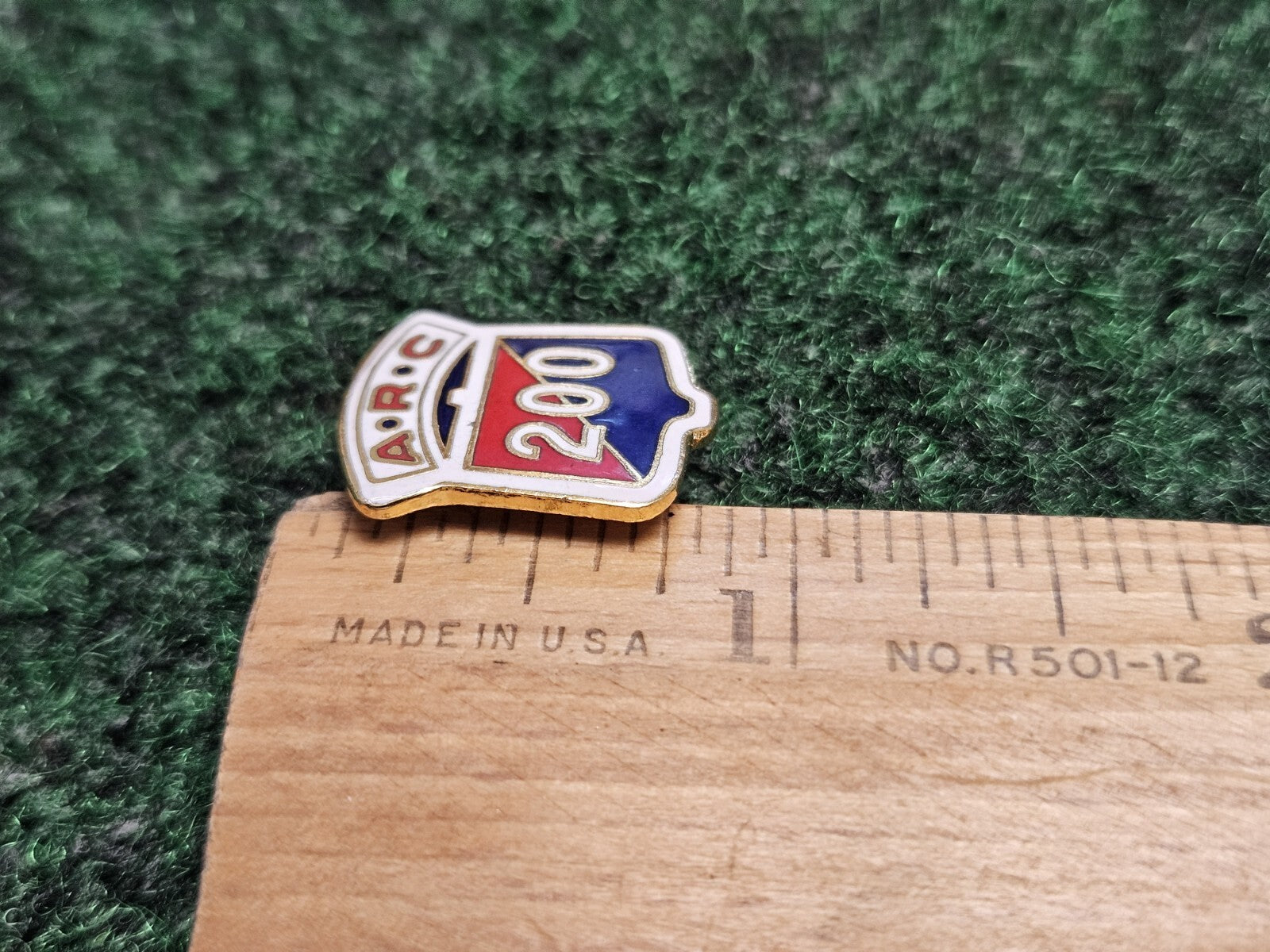 ARC 200 Bowling Pin Games Lapel Pin -
