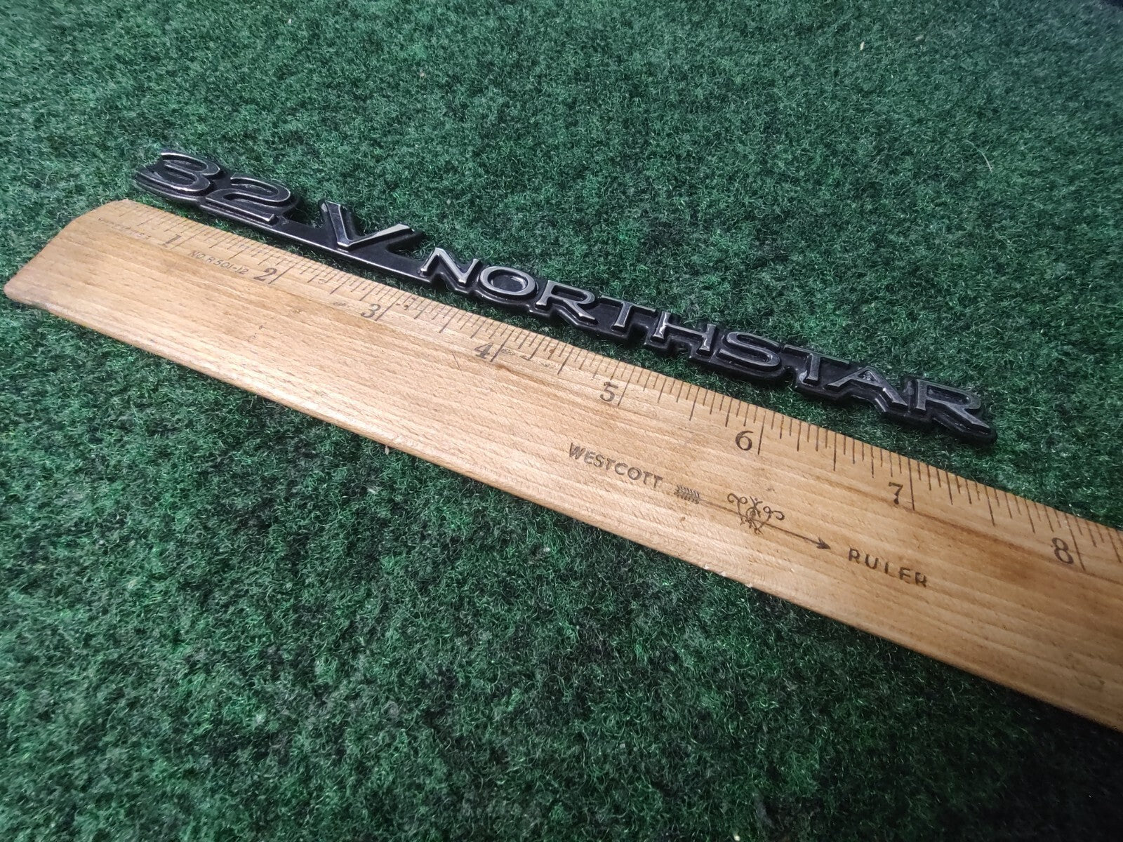 Cadillac OEM 32V Northstar Rear Emblem Badge Logo Nameplate Name Plate 5M6