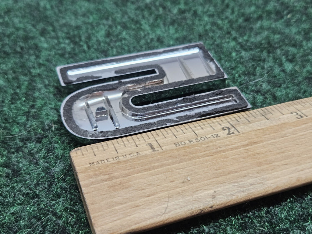 OEM 3D "5" Chrome Individual Number Lettering Emblem Badge 3D Logo Nameplate 7S7