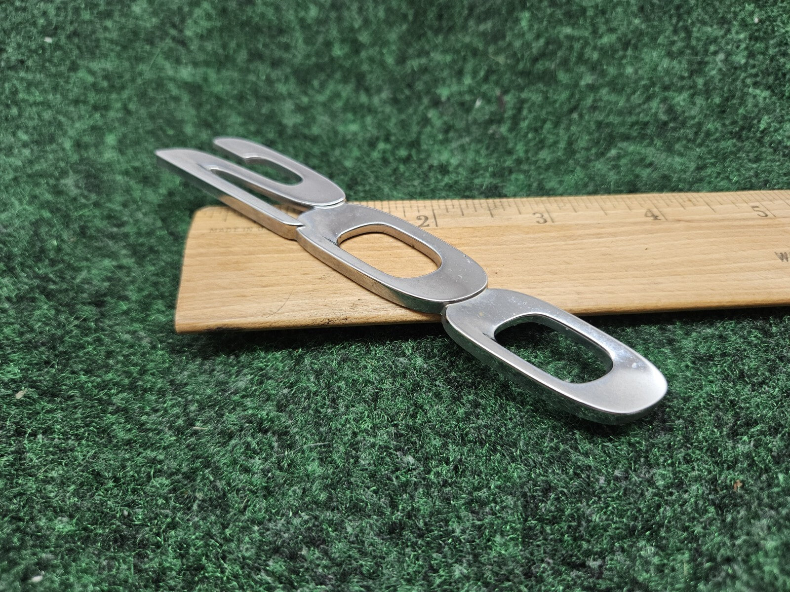 2015-2017 CHRYSLER 200 REAR TRUNK LID CHROME EMBLEM LOGO BADGE 15 16 OEM GL1