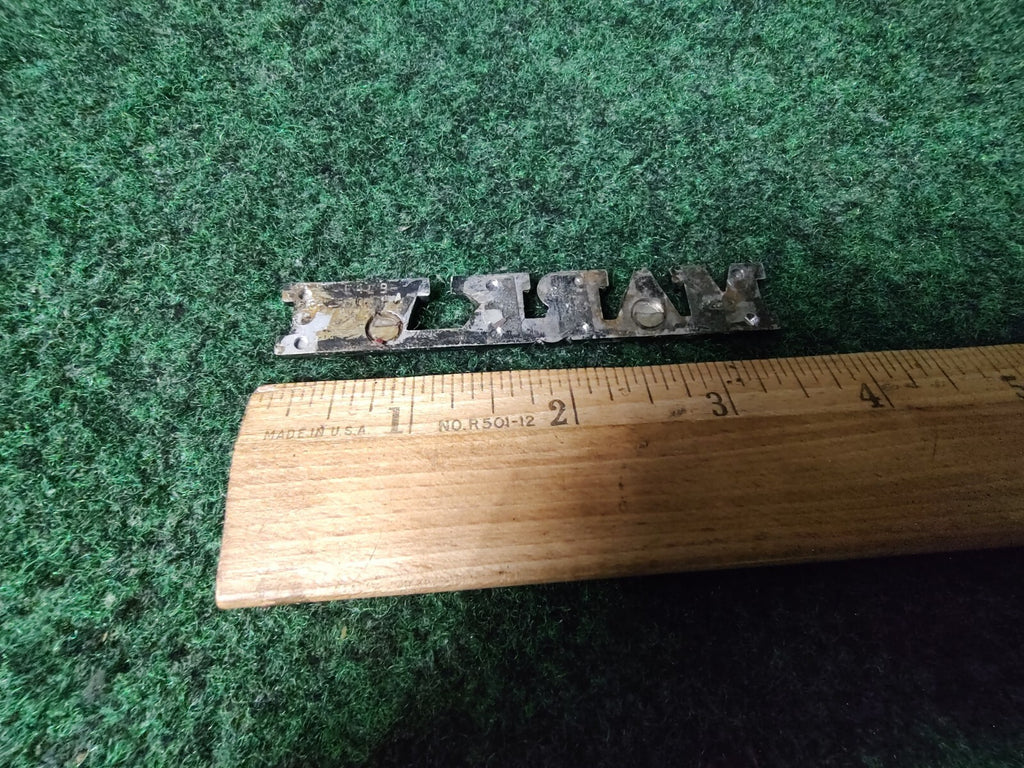 1990 Lincoln Mark VII Front Fender Trunk  Emblem OEM 5S4