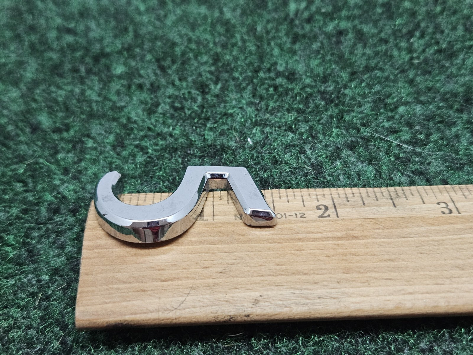 OEM "5" Chrome Individual Number Lettering Emblem Badge Logo Nameplate 3D 5 7S7