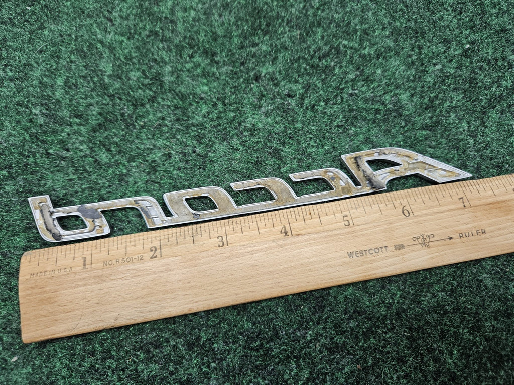 HONDA ACCORD REAR EMBLEM LOGO BADGE SYMBOL CHROME Nameplate LETTERS GL1