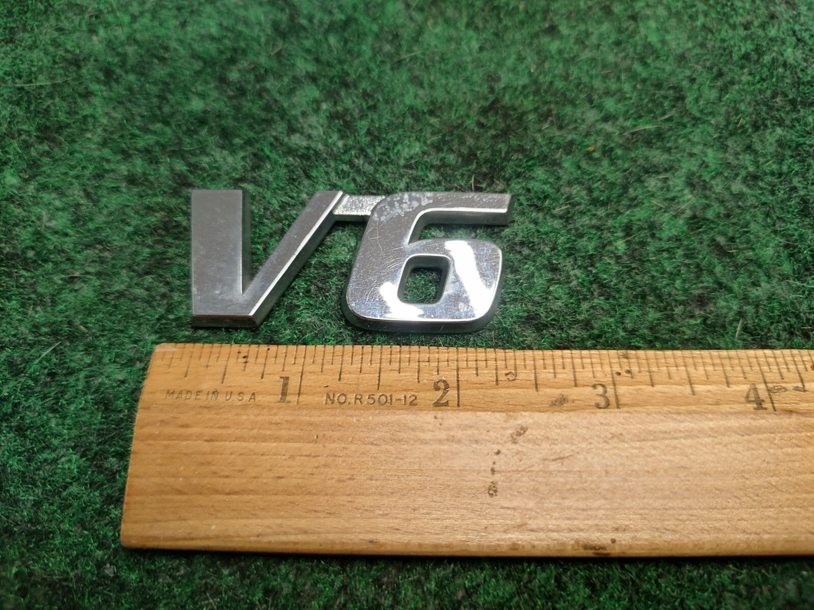 2002-2006 Toyota Camry XLE V6 Emblem Logo Symbol Badge Rear Tailgate Chrome 3S6