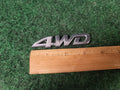 4WD REAR GATE SIDE EMBLEM LOGO BADGE NAME PLATE 3.5" 5S8