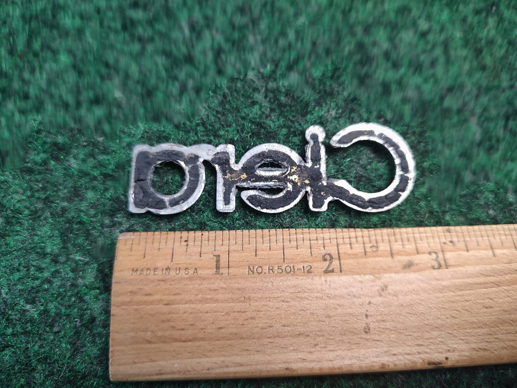 OEM Oldsmobile CIERA Emblem Badge Nameplate Metal Chrome Script Car Auto 4S9