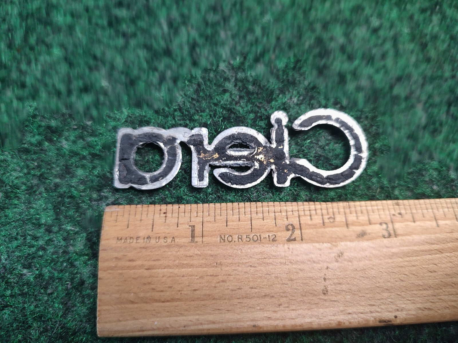 OEM Oldsmobile CIERA Emblem Badge Nameplate Metal Chrome Script Car Auto 4S9