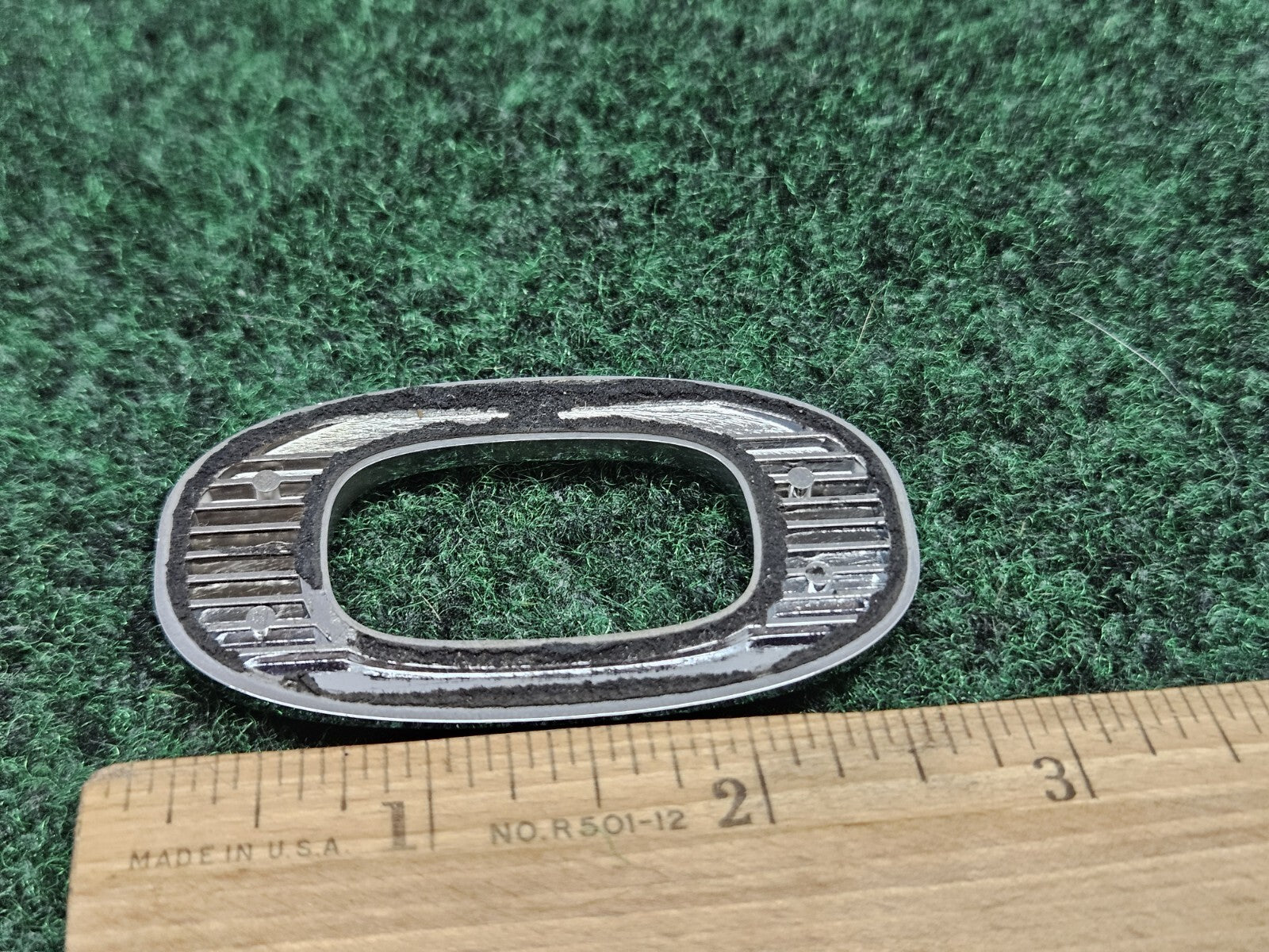 OEM "O" Silver Individual Letter Lettering Emblem Badge Logo Nameplate 7S6
