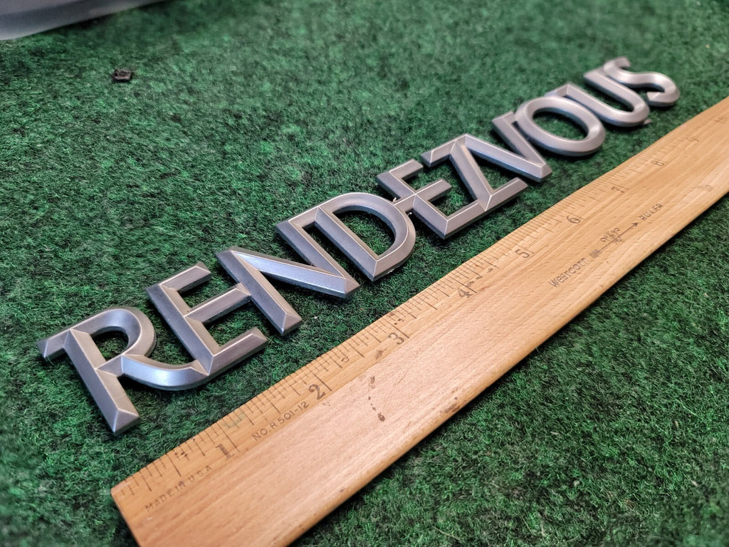 2002-2007 Buick Rendezvous Emblem Logo Letters Symbol Badge Trunk Rear OEM 2M2