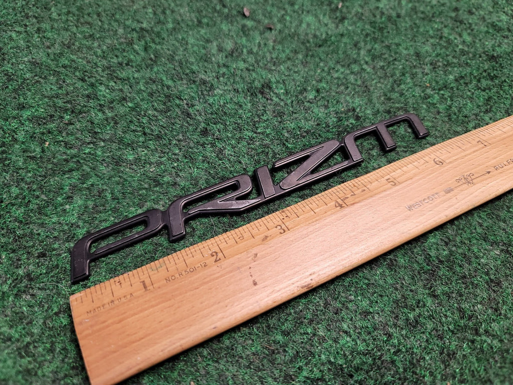 Chevy PRIZM Emblem Badge Nameplate Plastic Chrome Script 75443-1A680 1M7
